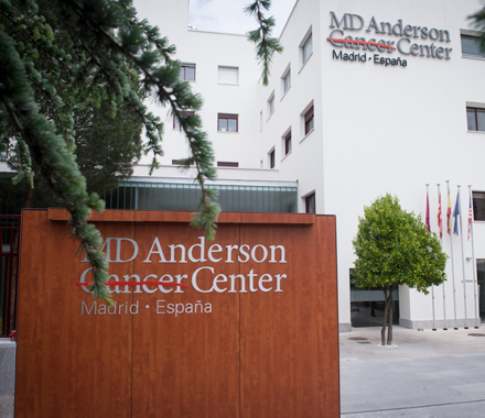 Fachada del MD Anderson Cancer Center Madrid.