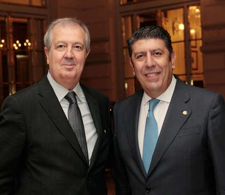 Luis Mayero y Manuel Vilches, presidente y director general de IDIS respectivamente.