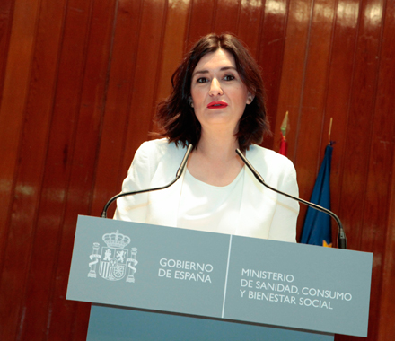Carmen Montón, nueva ministra de Sanidad. 