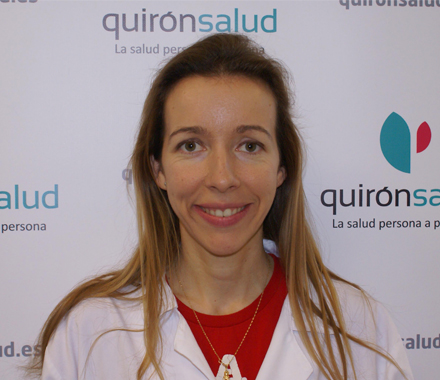 Almudena Navarro, endocrinóloga del Servicio de Pediatría del Hospital Quirónsalud Valencia.